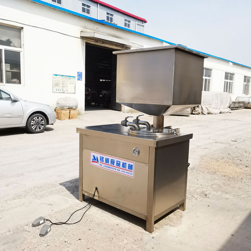 大料斗液壓灌腸機